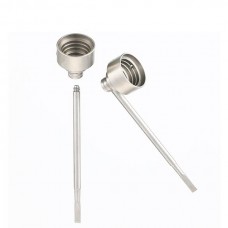 14/18mm 2 Side Hole Carb Cab Titanium Nail with Dabber